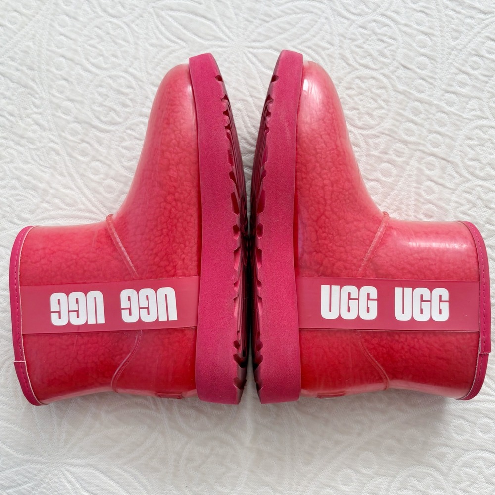 UGG Classic Clear Waterproof Mini Boot, Hibiscus … - image 3